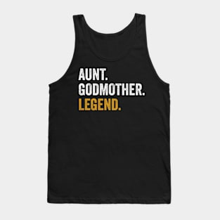 Aunt Godmother Legend Vintage Tank Top